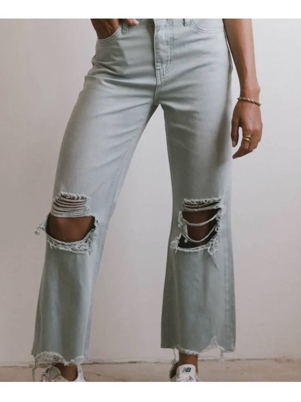 Vervet wide leg crop, size 26
